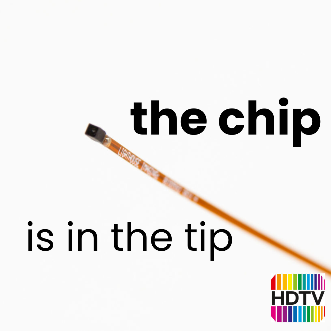 Pencil with microchip at tip emphasizing technological innovation
